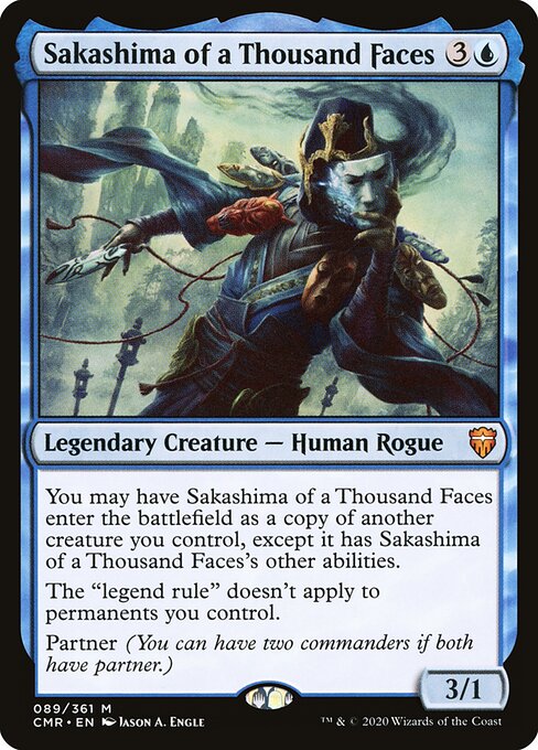 Sakashima of a Thousand Faces card art