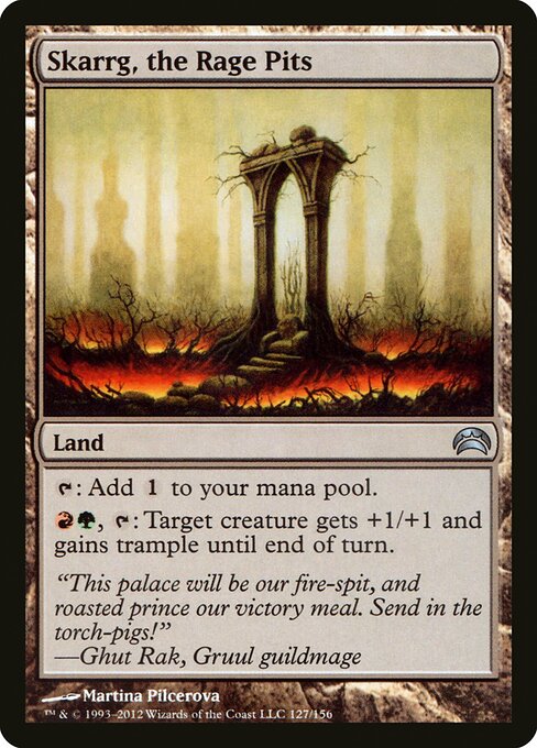 Skarrg, the Rage Pits card art