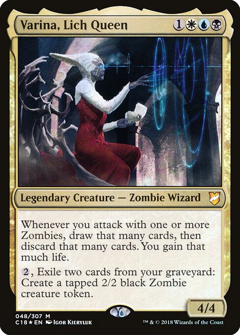 Varina, Lich Queen card art