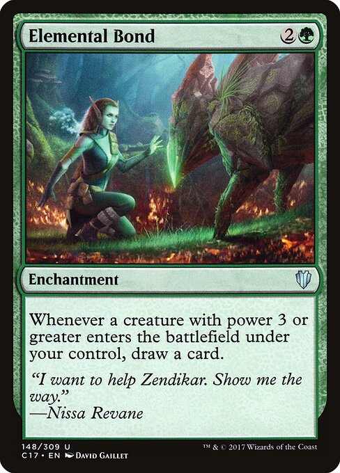 Elemental Bond card art