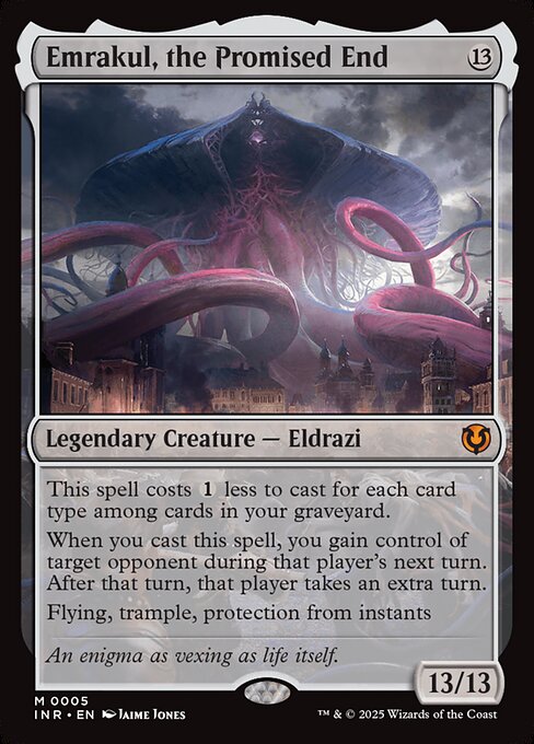 Emrakul, the Promised End card art
