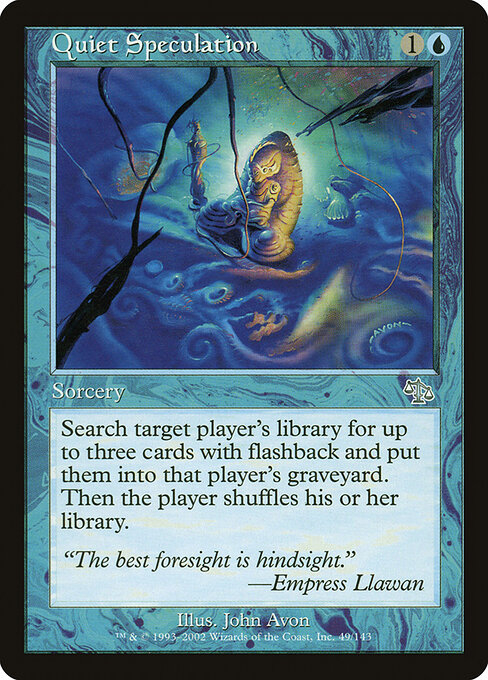 Quiet Speculation card art