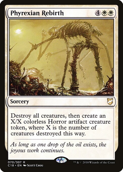 Phyrexian Rebirth card art
