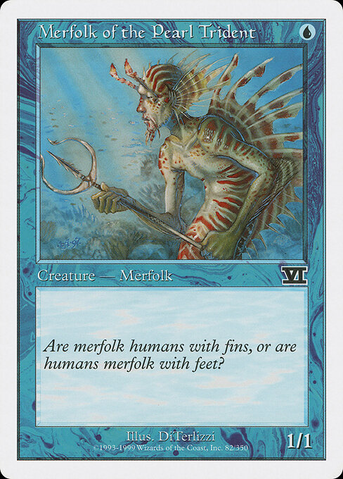 Merfolk of the Pearl Trident card art