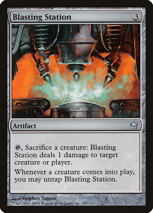 Blasting Station card art
