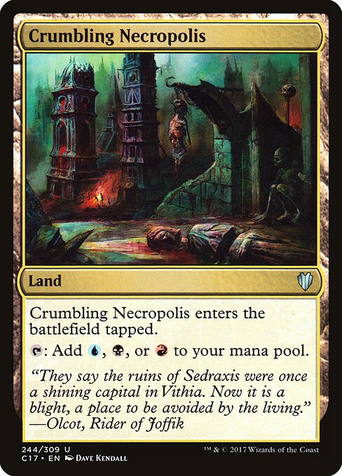 Crumbling Necropolis card art