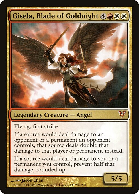 Gisela, Blade of Goldnight card art