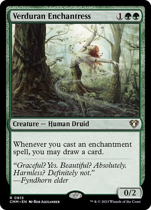Verduran Enchantress card art