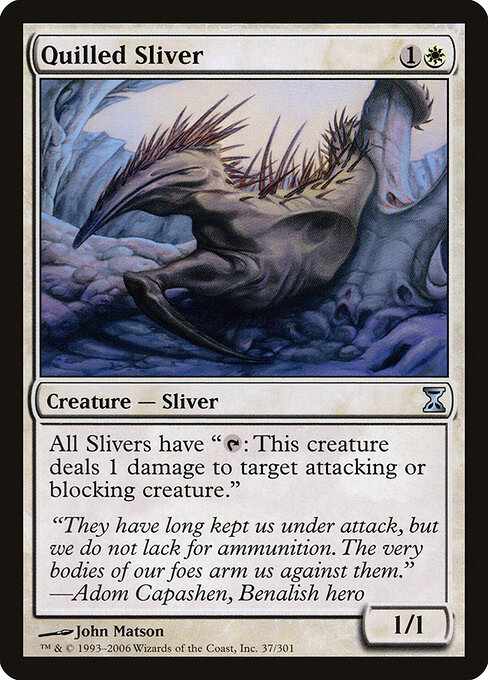 Quilled Sliver card art