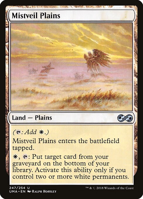 Mistveil Plains card art