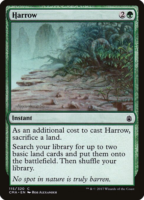 Harrow card art