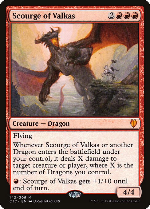 Scourge of Valkas card art