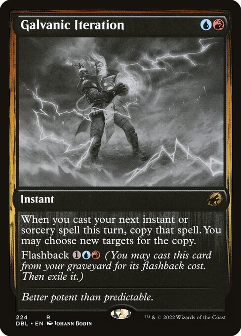 Galvanic Iteration card art