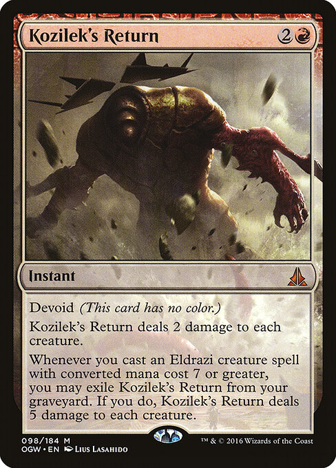 Kozilek's Return card art