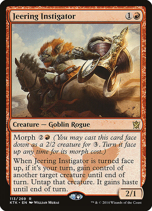 Jeering Instigator card art