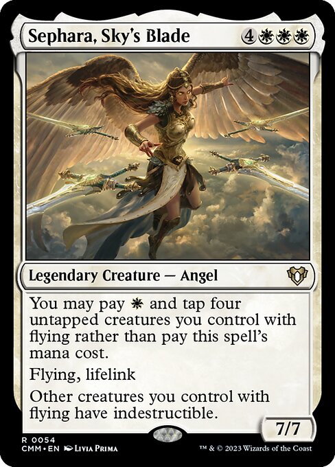 Sephara, Sky's Blade card art