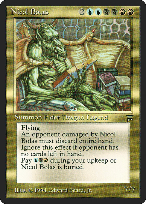 Nicol Bolas card art