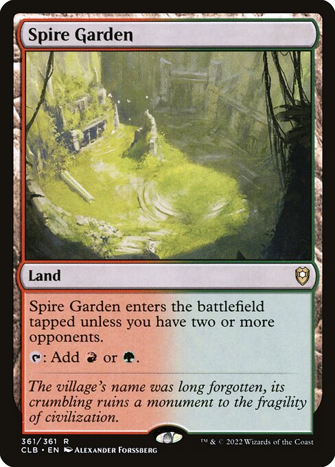 Spire Garden card art