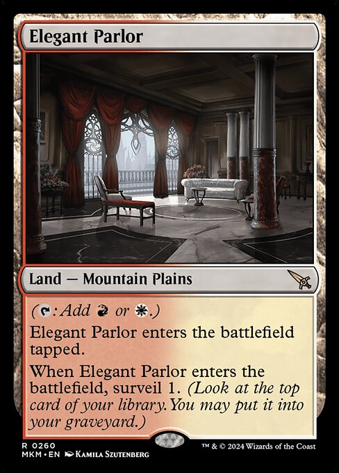 Elegant Parlor card art