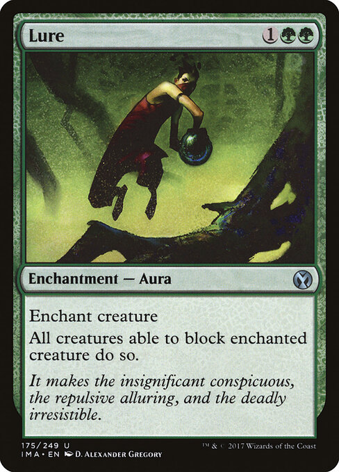 Lure card art