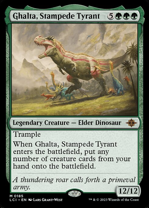 Ghalta, Stampede Tyrant card art