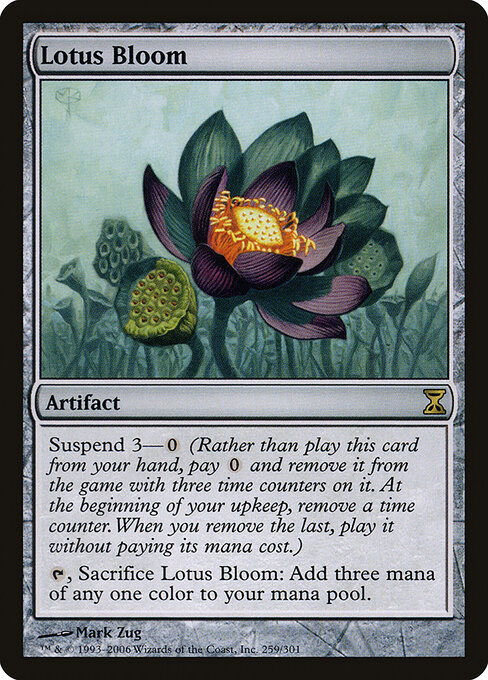 Lotus Bloom card art