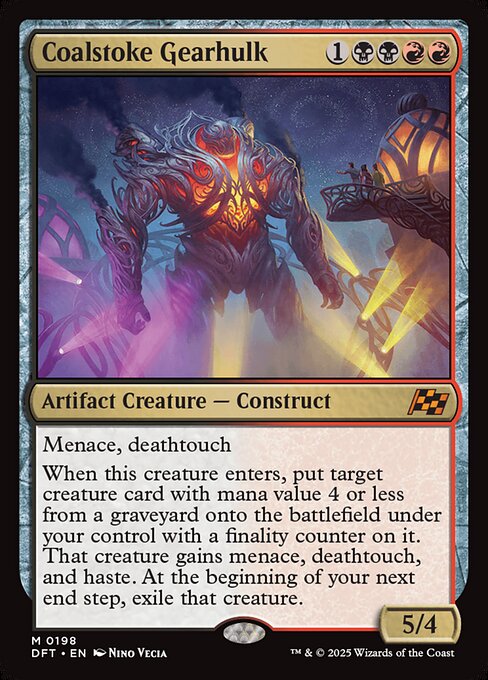 Coalstoke Gearhulk card art