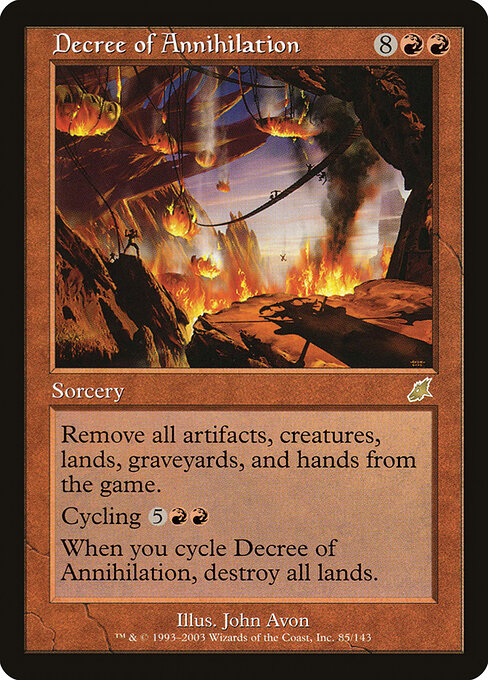 Decree of Annihilation card art