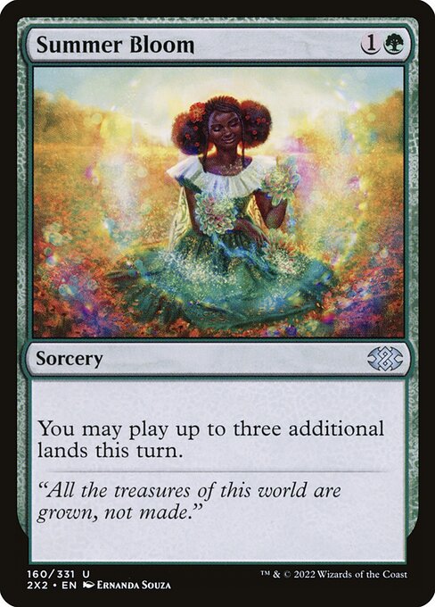Summer Bloom card art