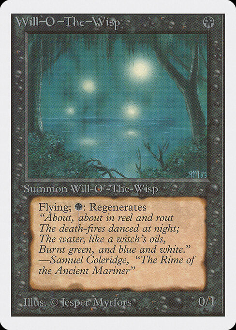 Will-o'-the-Wisp card art