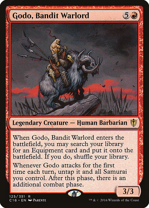 Godo, Bandit Warlord card art
