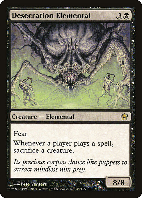 Desecration Elemental card art