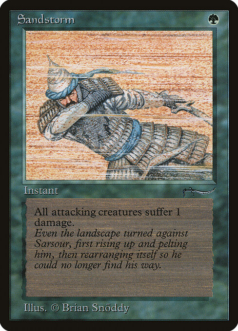 Sandstorm card art
