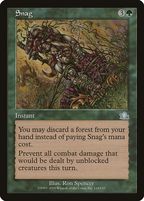 Snag card art