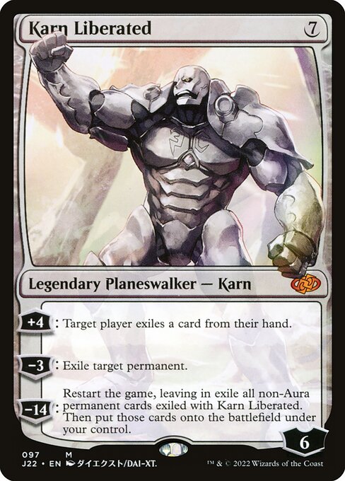 Karn Liberated card art
