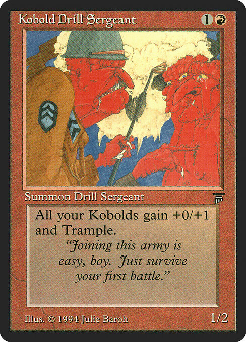 Kobold Drill Sergeant card art