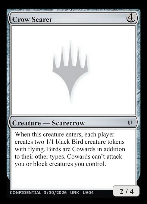 Crow Scarer card art