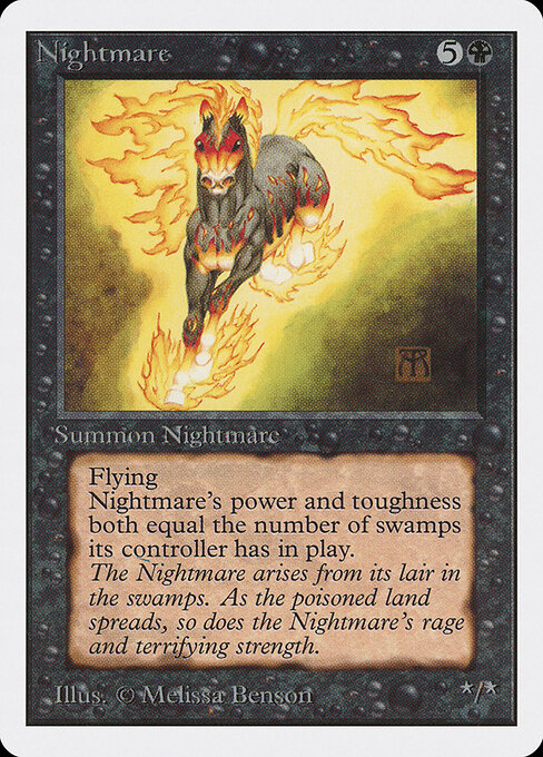 Nightmare card art