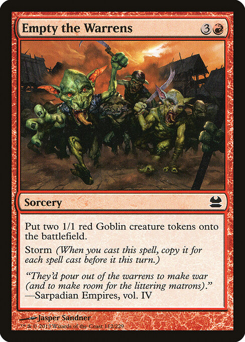 Empty the Warrens card art