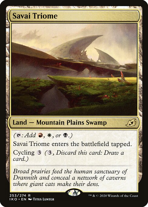 Savai Triome card art