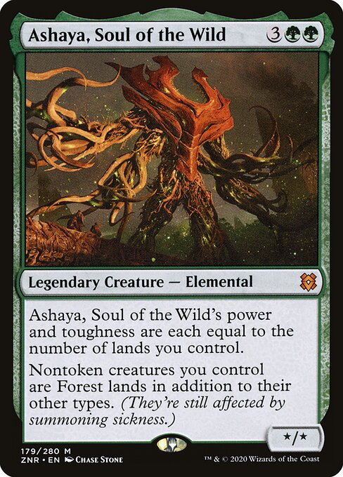 Ashaya, Soul of the Wild card art