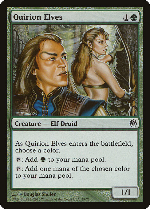 Quirion Elves card art