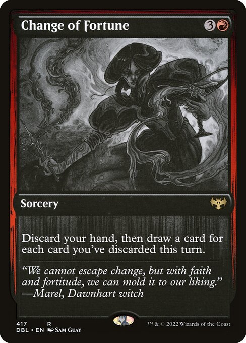 Change of Fortune card art