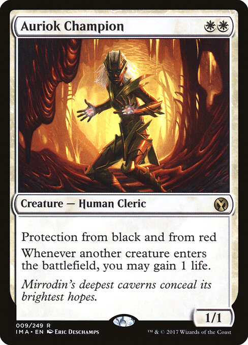 Auriok Champion card art