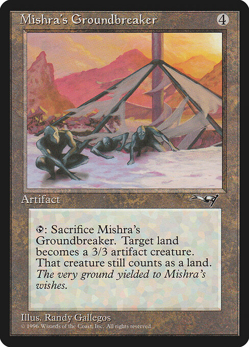 Mishra's Groundbreaker card art