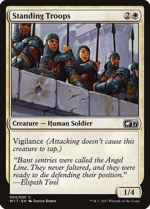 Standing Troops card art