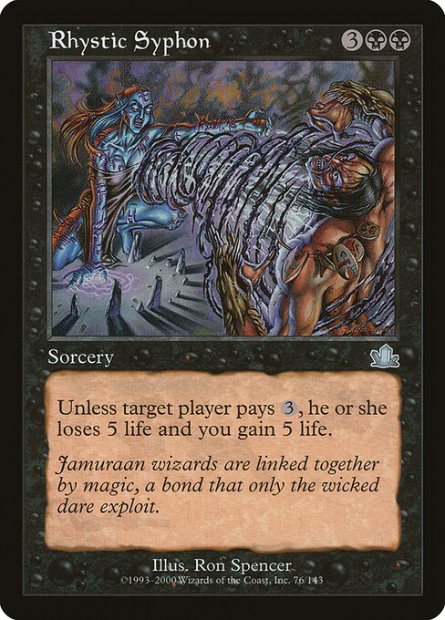Rhystic Syphon card art