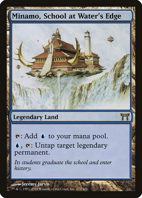 Minamo, School at Water's Edge card art