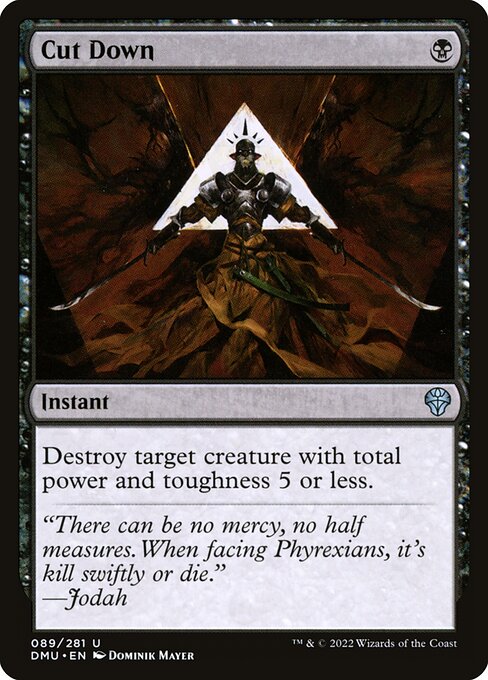 Cut Down card art