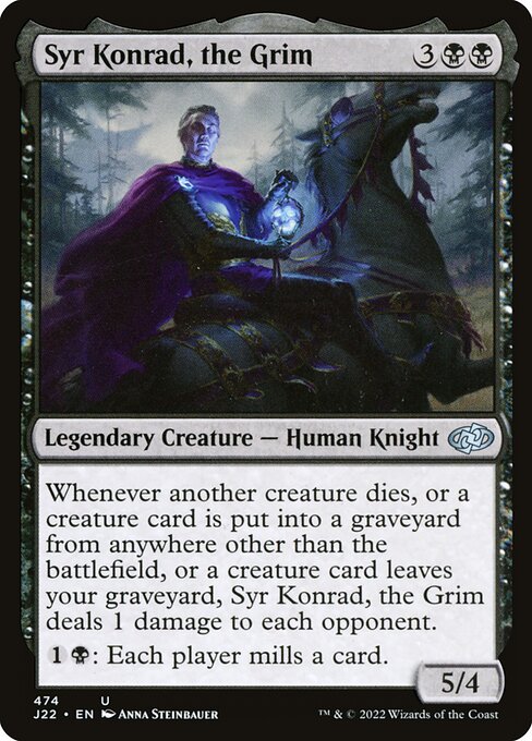 Syr Konrad, the Grim card art